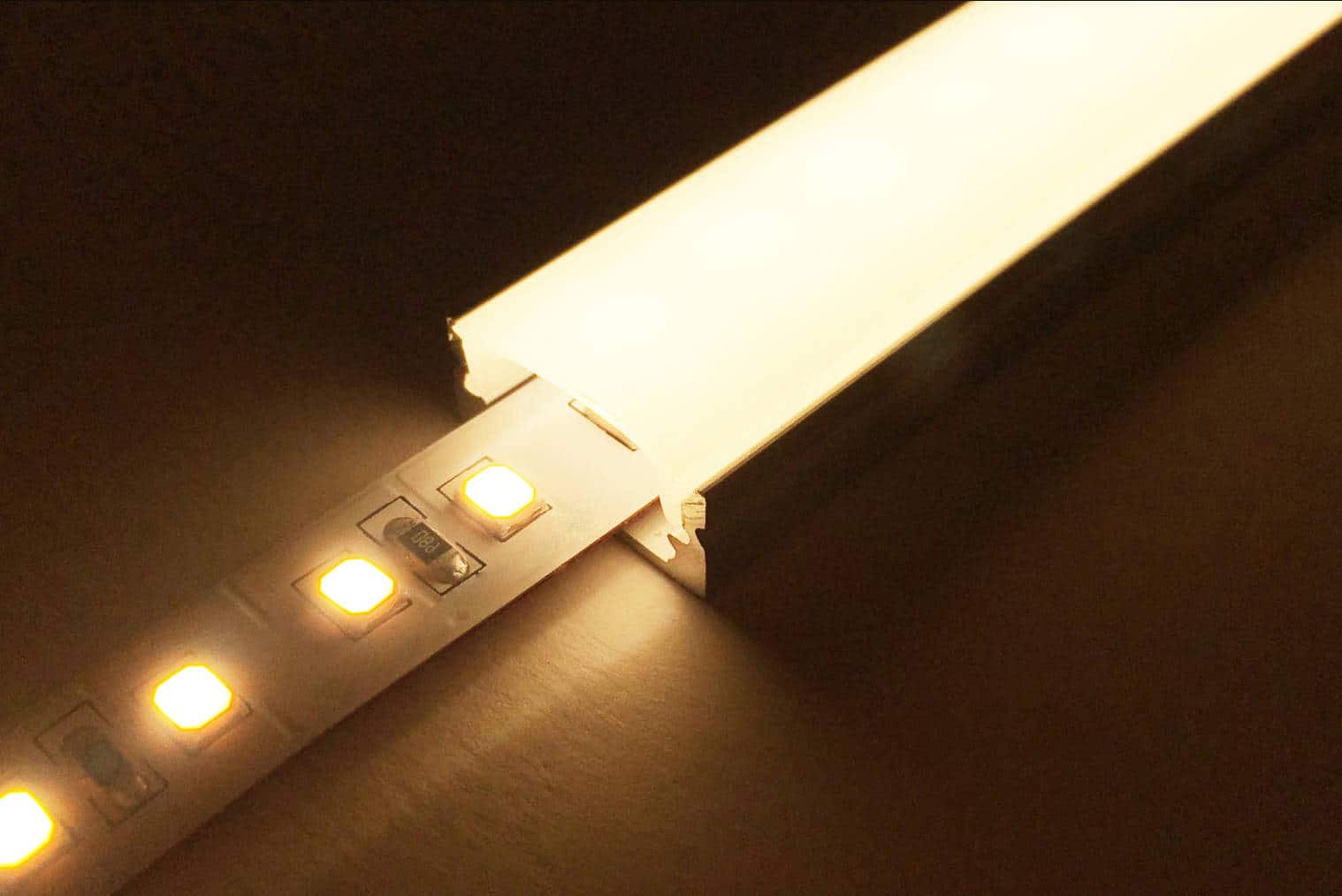 How do you soften LED lights?