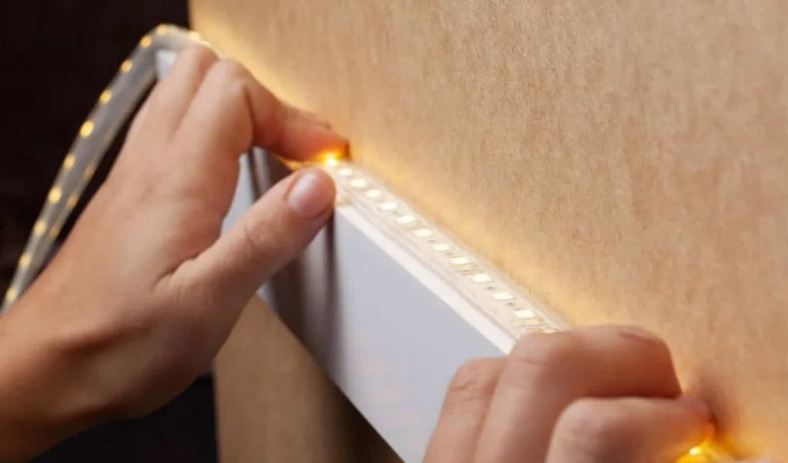 how to remove led strip lights